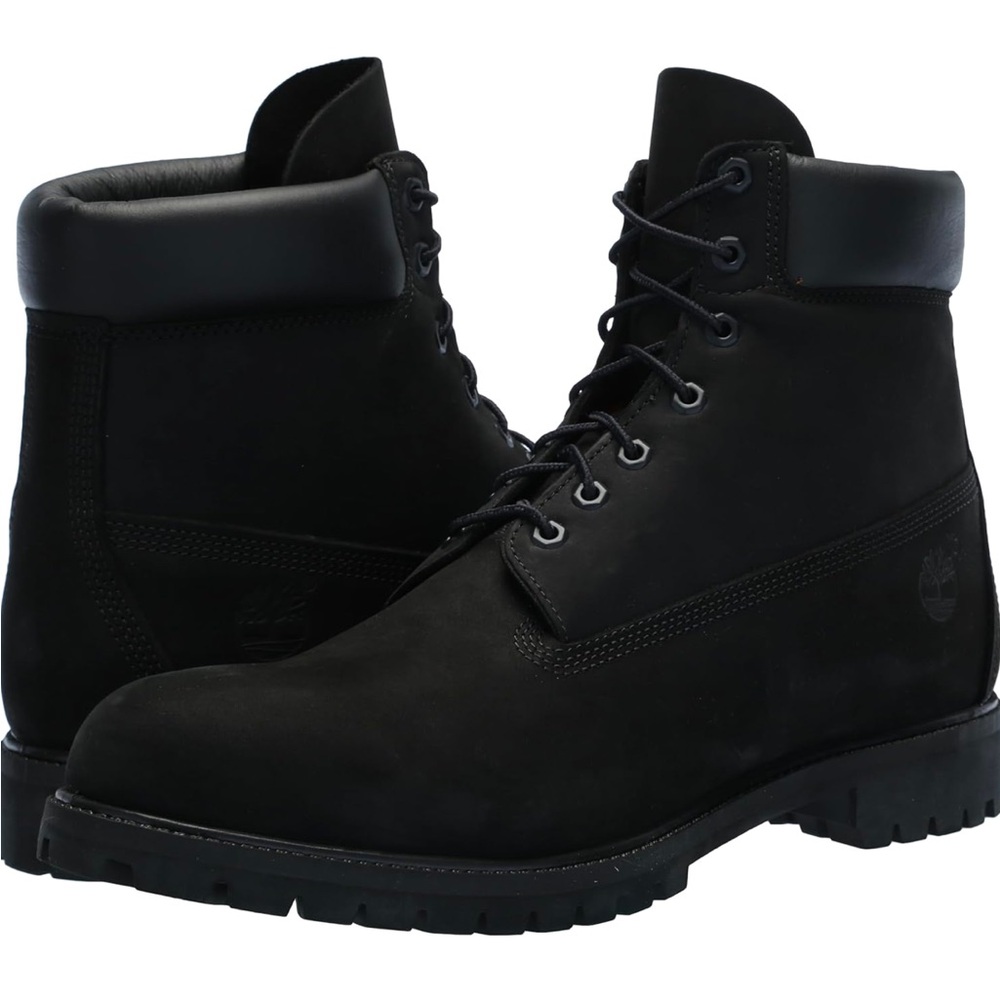 Timberland Premium 6” Waterproof Boot - Black Nubuck